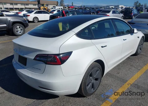 2022 Tesla Model 3 Long Range Dual Motor All-Wheel Drive from USA, damaged, VIN 5YJ3E1EB5NF256111